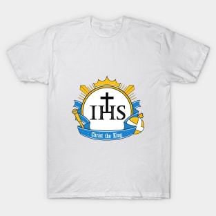 Christ the King Shine Logo (IHS) T-Shirt